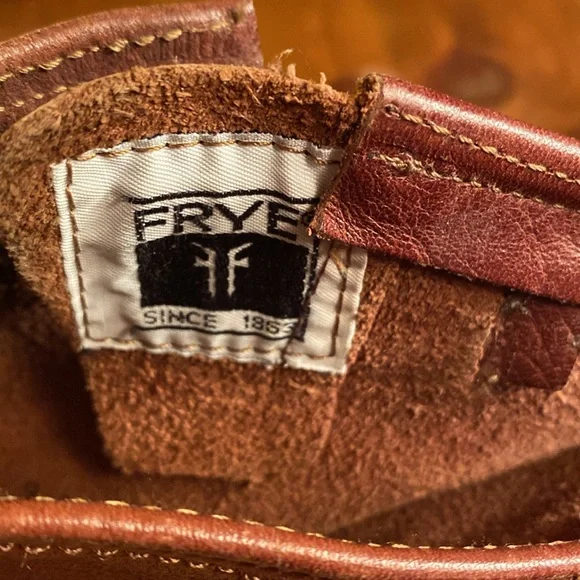 Women's Brown Leather Boots - Picture 10 of 11